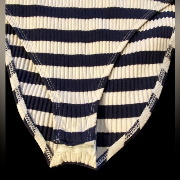 Limited Red, white & blue vintage ribbed bodysuit, 4th of July, patriotic wear M - Picture 7 of 10